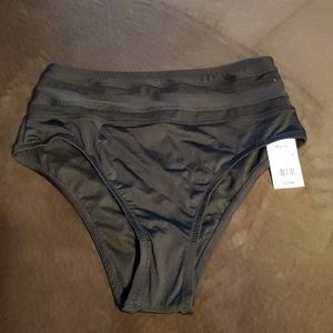 High waisted swim bottom